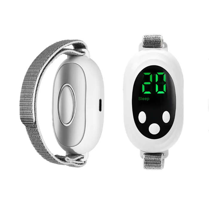 Cold White - Handheld White Noise Stress Relief Sleep Aid Device White Noise Sleep Instrument With S