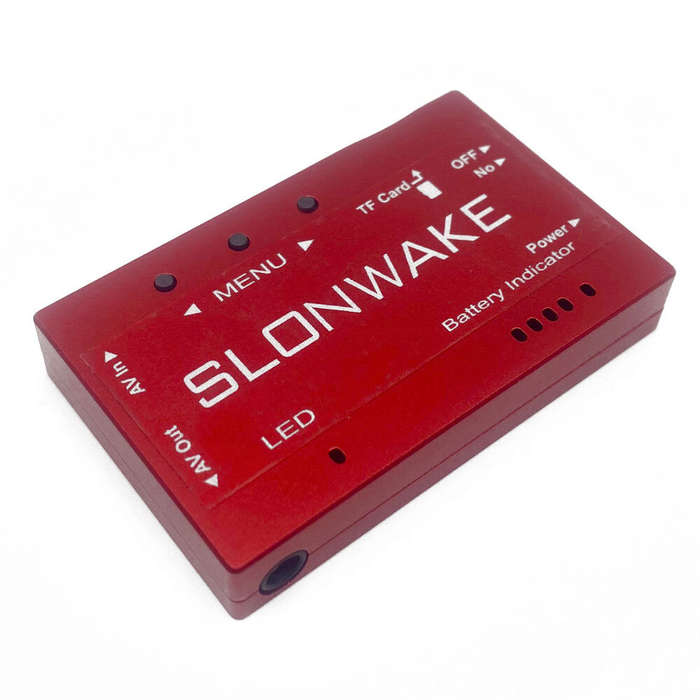 Red - EWRF HMDVR AV Recorder 640*480 Mini DVR Module Support 32G TF for FPV Goggles Monitor Camera R