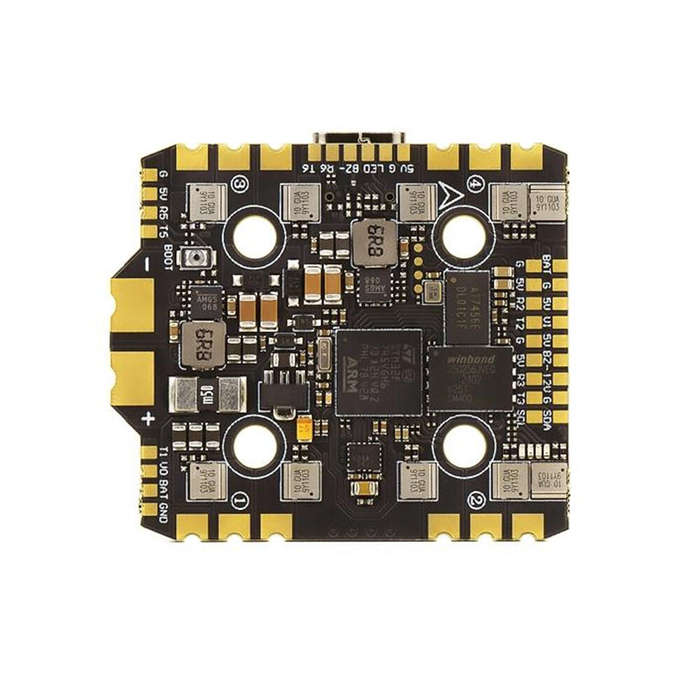 F745+40A - 20*20mm Axisflying ARGUS F745 Flight Controller with 5V 12V BEC Output & 40A 4-6S ESC Sta