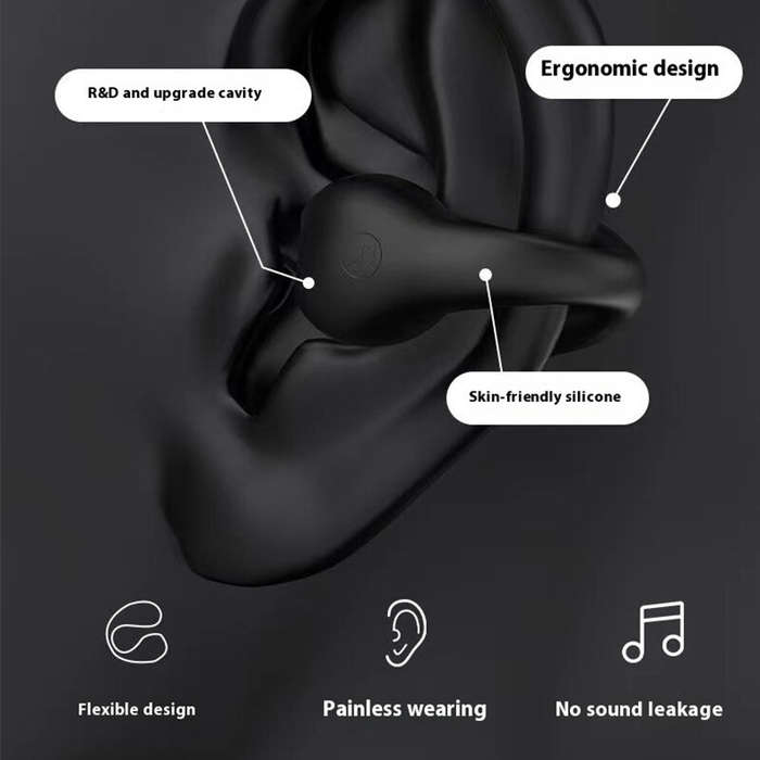 White - Wireless bluetooth Earphone HiFi Sound HD Calls 36H Playback LED Digital Display Low Game De