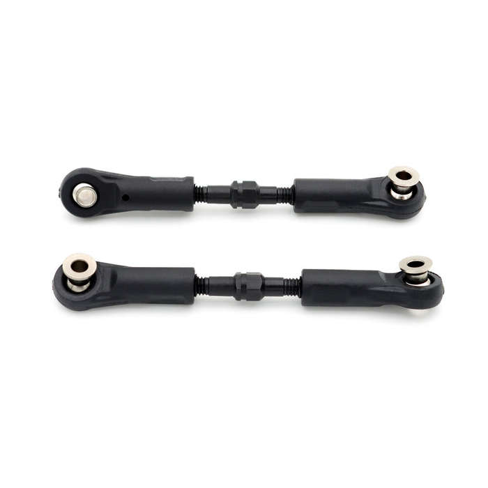 Black - 2PCS ZD Racing MT16 1/16 RC Car Parts Steering Rods Adjustable Vehicles Models Spare Accesso