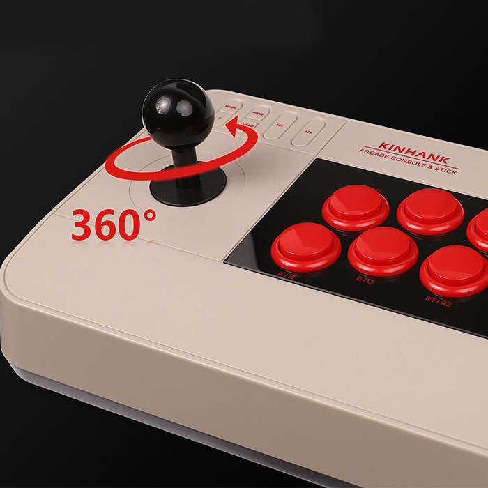 KINHANK Super Console-X 256GB Retro Arcade Game Box Video Game Controller with 70000+ Games 3D Joyst