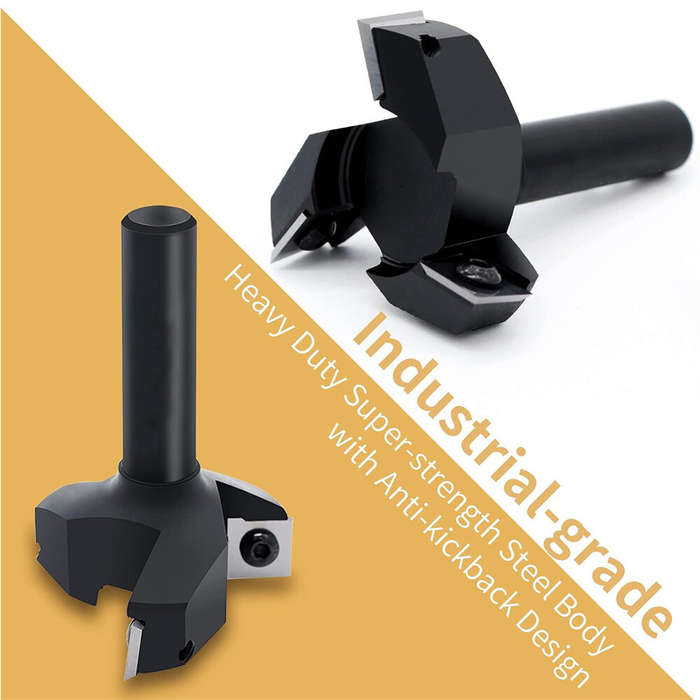 1/2 Inch Shank - 1/2 Inch Shank 3 Flutes CNC Carbide Spoilboard Surfacing Router Bit Slab Flattening