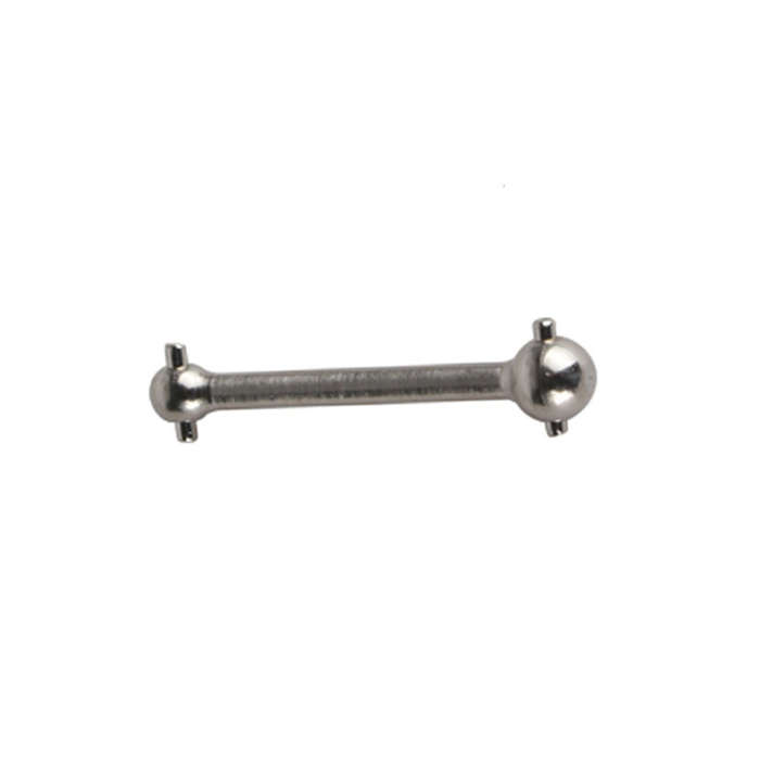 Silver - 2PCS LDRC 1802 1803 A01 A02 1/18 RC Car Upgraded Parts Metal Drive Shaft Vehicles Models Sp