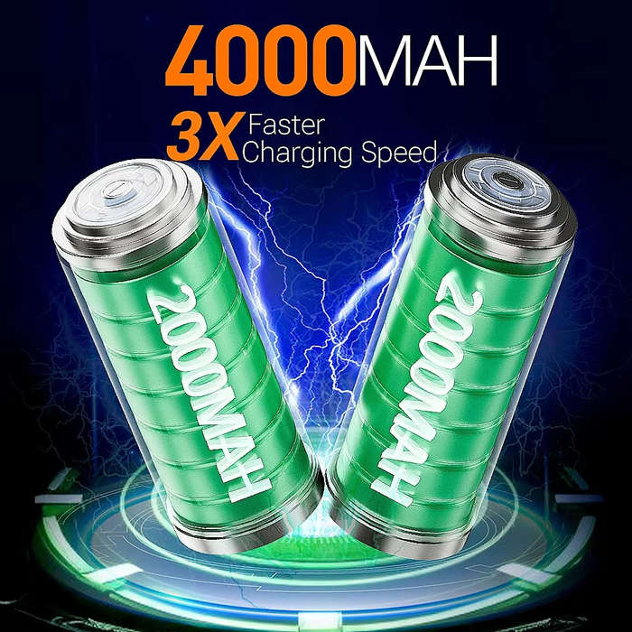 #A - 4 In 1 Cordless Car Vacuum CIeaner Handheld Cleaning Machine Portable Blower Vacuum Cleaner for