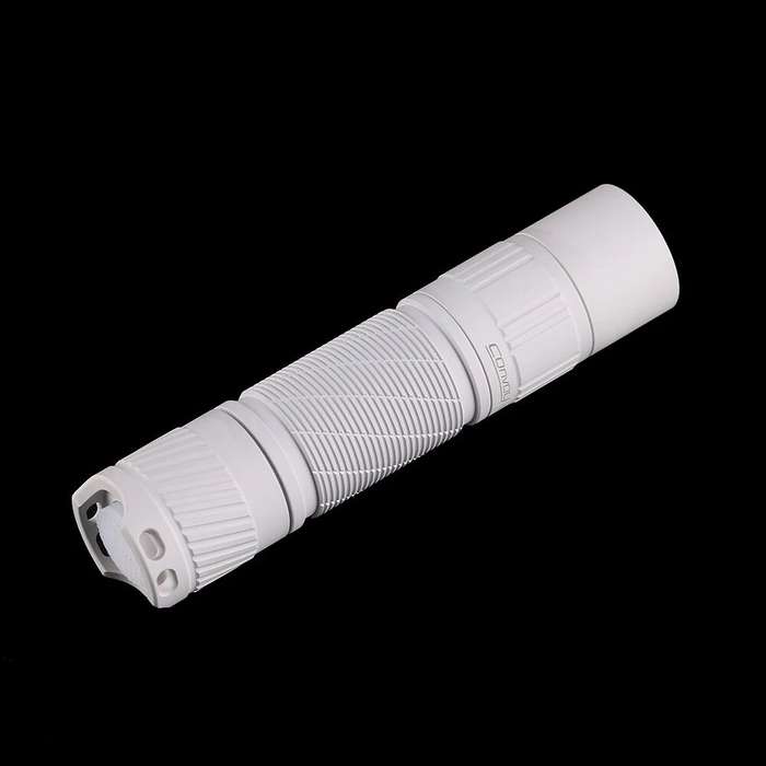 3000K - MAO Convoy S2+ 519A LED High CRI 18650 Flashlight Orange Peel Flooding Light 12 Groups Modes