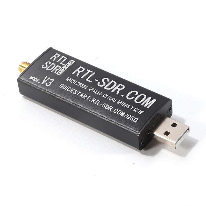 RTL-SDR Blog RTL SDR V3 R820T2 RTL2832U 1PPM TCXO SMA RTLSDR Software Defined Radio with Multipurpos