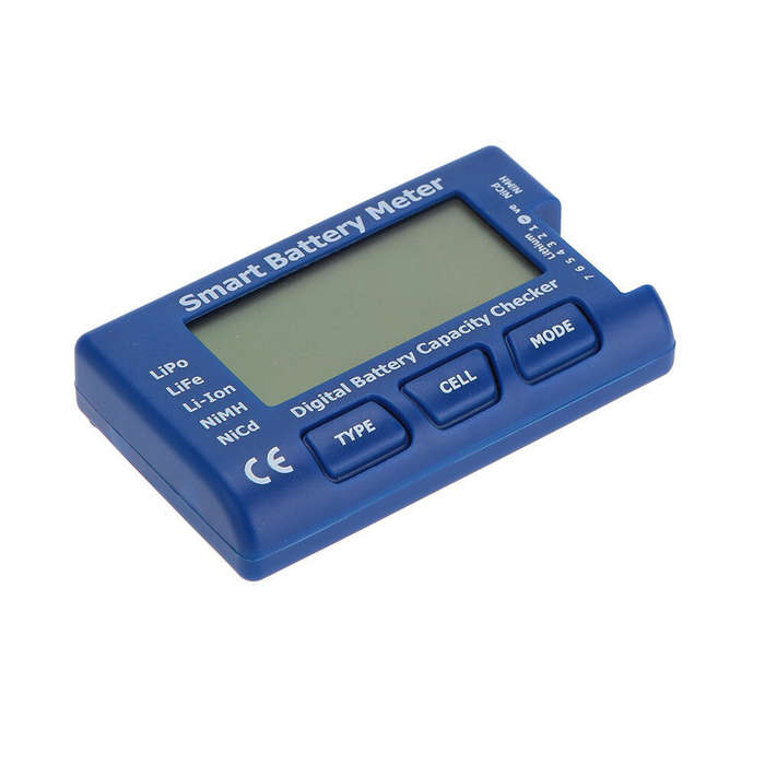 5 in 1 Smart Battery Meter LiPo/LiFe/Li-ion/NiMH/Nicd Battery Tester Servo Discharger Balance/ESC/PP