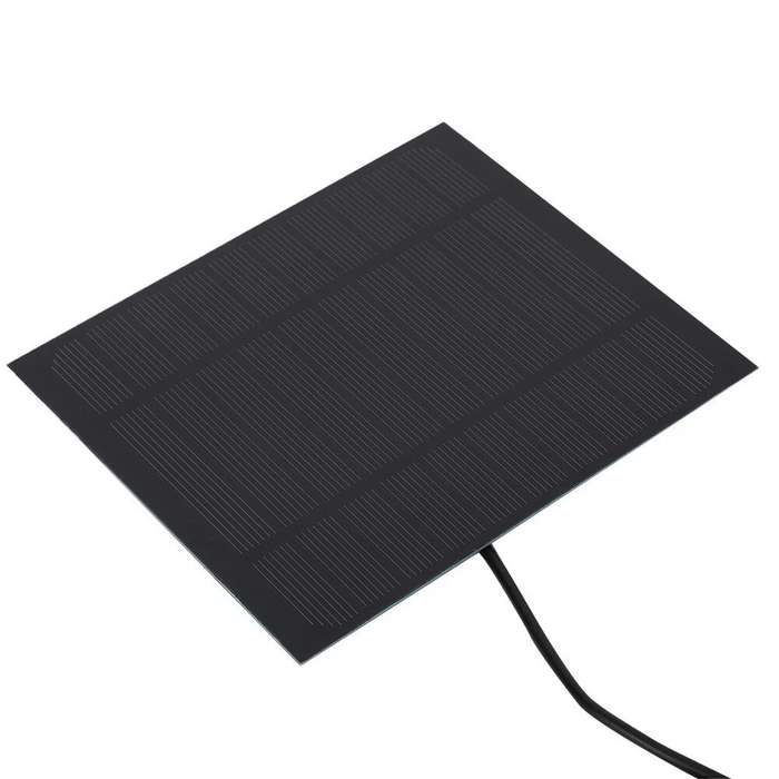 3.5W - 3.5W 5V Solar Panel Charger Micro USB 150x130mm Monocrystalline 22% High Conversion Efficienc