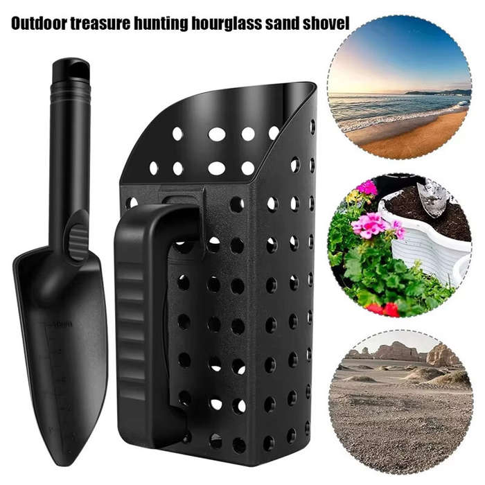 Type A - ABS Plastic Sand Scoop and Shovel Digging Tool Sand Sifter Beach Gold Digging Filter Tool f