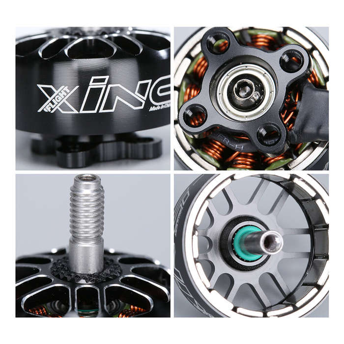 4 PCS iFlight XING-E Pro 2207 2207 1800KV 3-6S Brushless Motor for RC Drone FPV Racing