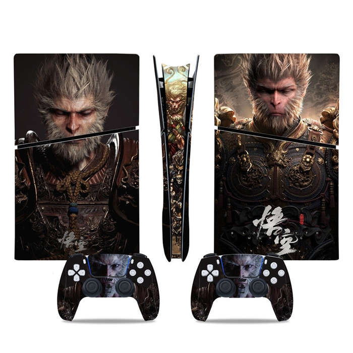 #1278 - [Black Myth:WuKong] Full Skin Stickers Set Protection Decoration Skin Kit for PS5 Slim Digit
