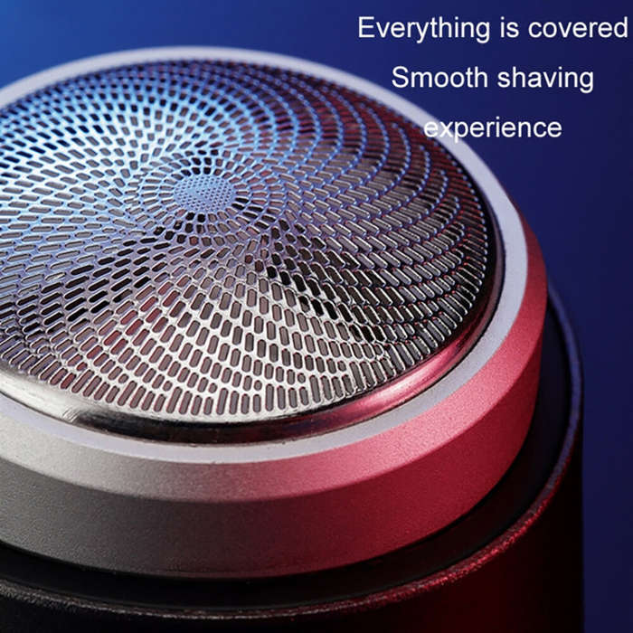 #01 - KONKA Mini Electric Shaver Wet/Dry Use Portable Floating Head Shaver Outdoor Full Body IPX7 Wa