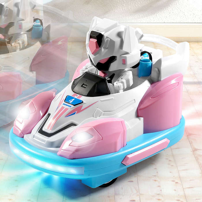 Red+blue - MD562 Remote Control Car RC Car Opponent Intelligent Battle Bumper Car Parent Child Games