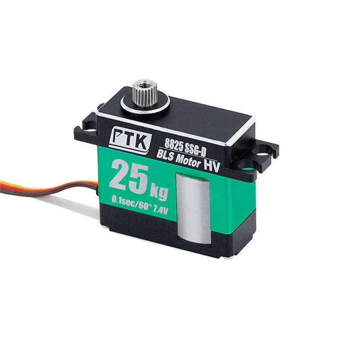 PTK 8825 SSG-D - PTK 8825 SSG-D 25Kg Metal Gear Brushless RC Servo for RC Model Helicopters Drones R