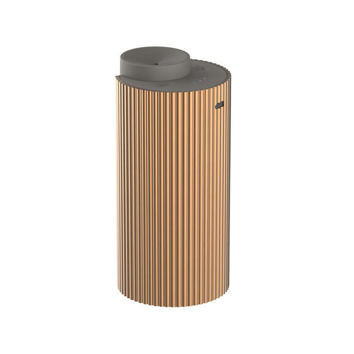 Gold - Portable Smart Aromatherapy Diffuser with 3 Speed Adjustable Level USB Rechargeable Aroma Dif