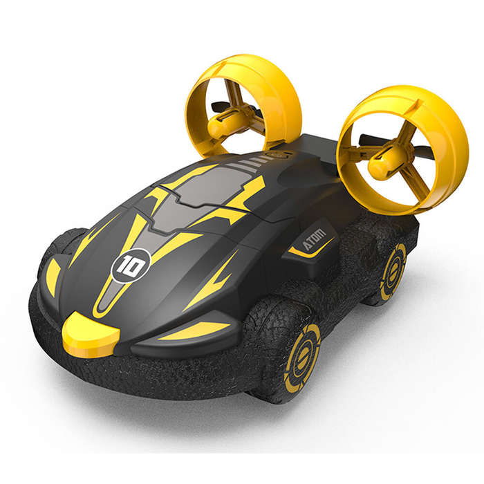 Yellow - JJRC C1 2 in 1 RC Car Amphibious RC Car for Kids 2.4G Remote Control Boat Waterproof All Te