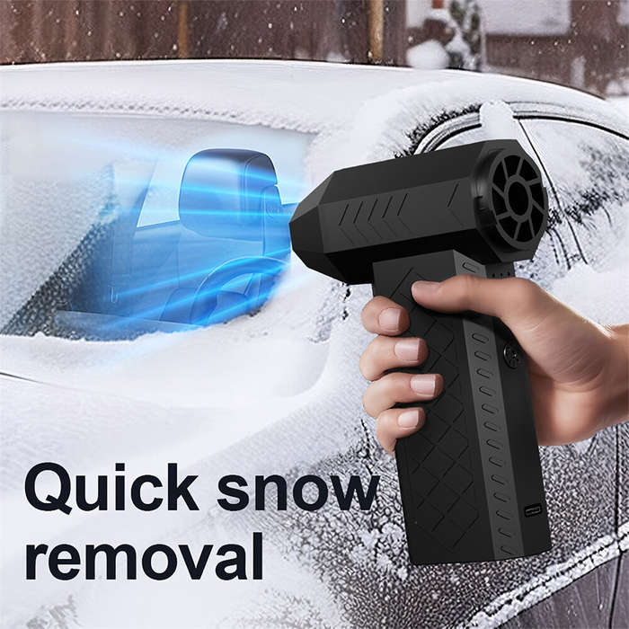 White - AJ-C1 2-in-1 Cordless Blower Vacuum and Air Duster 4000mAh Brushless Motor Rechargeable Turb