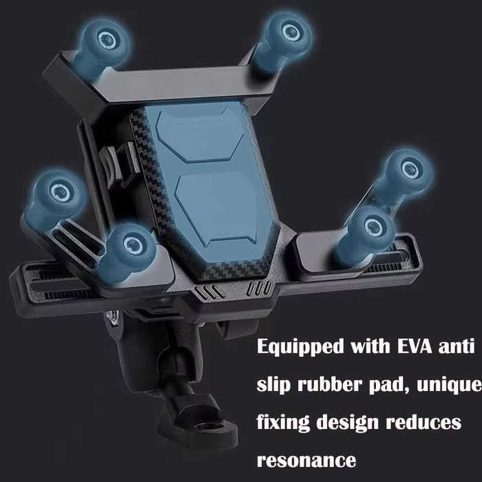 Handle Type - XANES 360 Rotation Adjustment 4.7''-7.0'' Shockproof Bicycle Phone Holder for Motorcyc