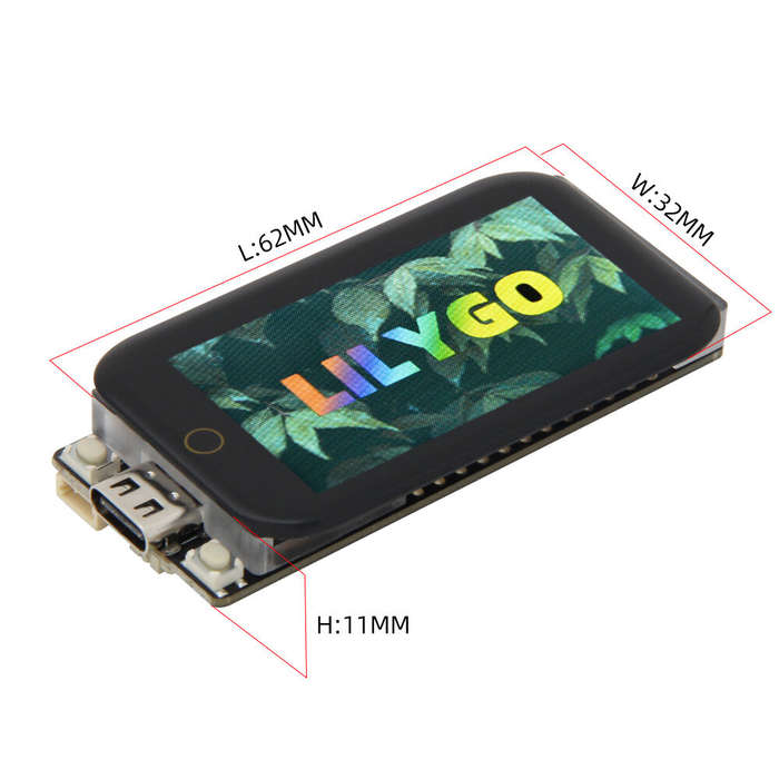 LILYGO T-Display-S3 ESP32-S3 1.9 inch ST7789 Touch LCD Display Development Board WiFi bluetooth5.0 W