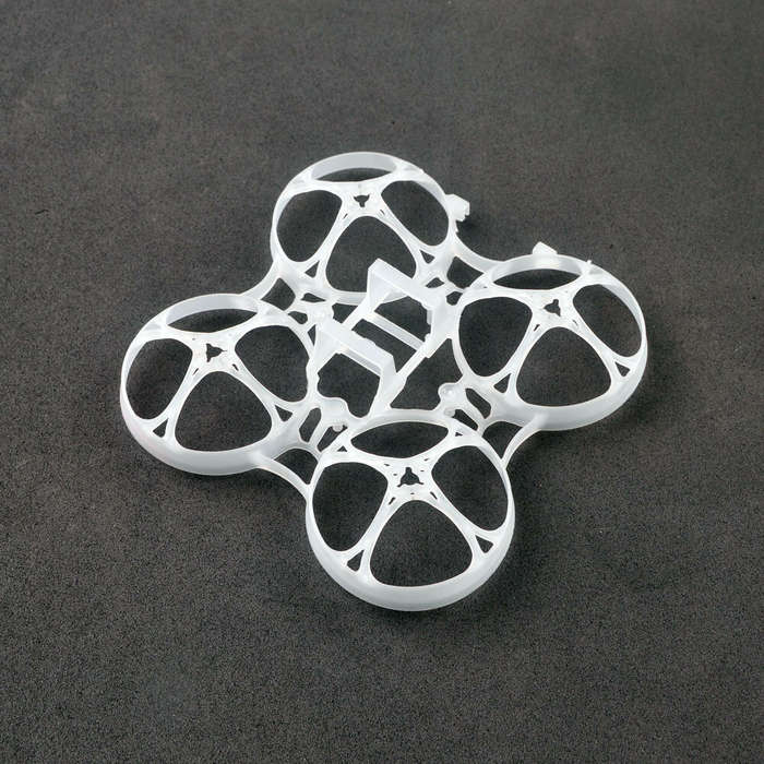 White - Happymodel Mobula7/Mobula7 HD/Mobula7 V2 Part Upgrade 75mm V3 Brushless Tiny Whoop Frame Kit