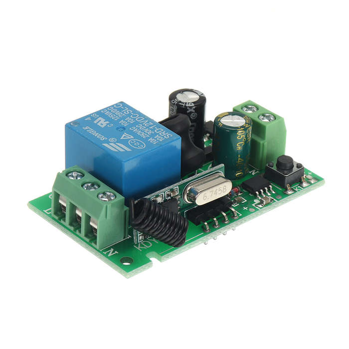 315MHz - 315MHz / 433MHz 220V 10A 1CH Channel Wireless Relay Remote Control Switch Receiver