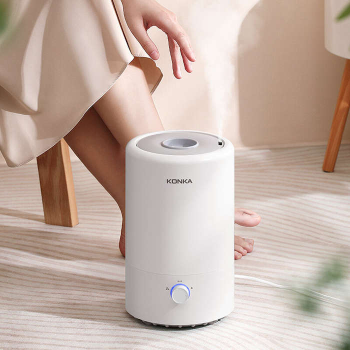 #A - Humidifier 250ML/H Humidification 4L Large Capacity Fog Machine Adding Water for Home Office Hu