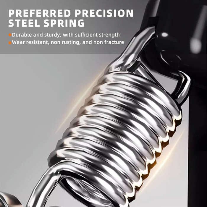 Black - 10-120kg Electronic Counting Hand Grips Strengthener Arm Spring Finger Massager Expander Han