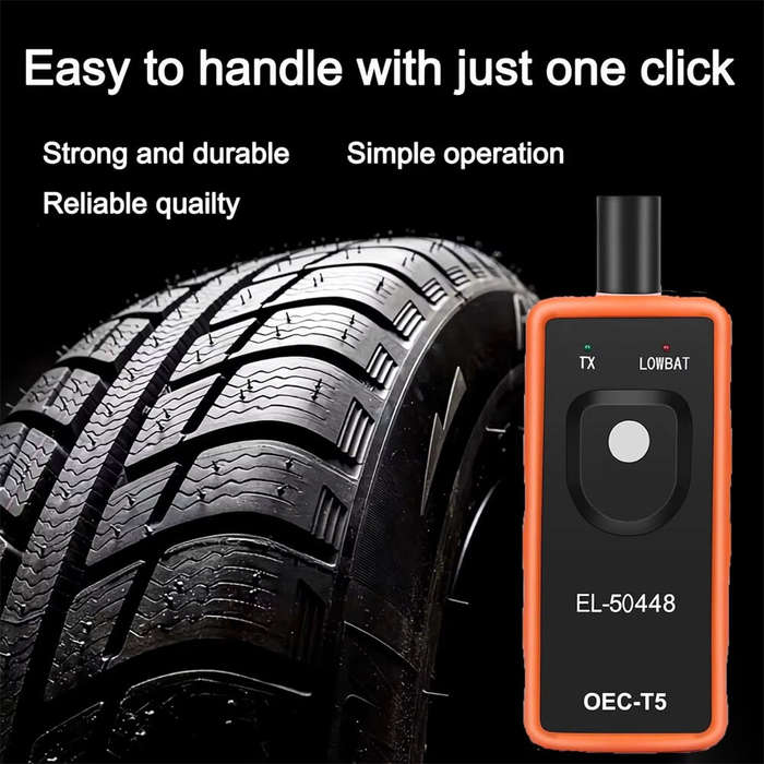 Orange - Kinbolen Automotive Tire Pressure Detection Sensor EL-50448 OEC-T5 Opel/GM Tire Pressure Mo