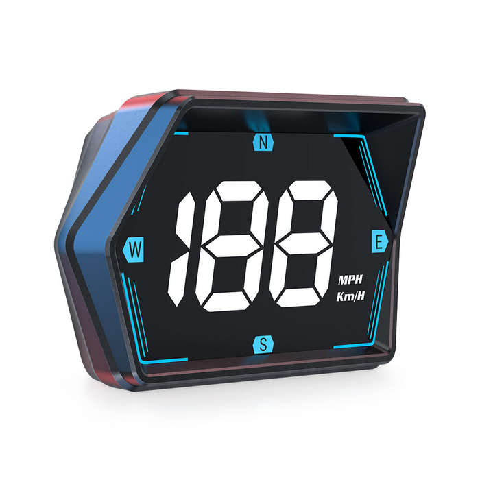 Black - G20 Car Universal Hud Head-Up Display Beidou GPS Vehicle Speedometer High-Definition Head-Up