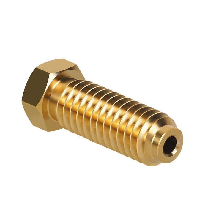 3pcs - Anycubic Kobra 2 0.4mm Brass Volcano Nozzle Filament High Temperature Resistance CNC Precisio