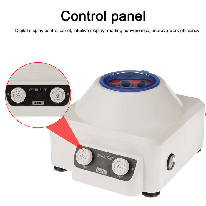 EU Plug - Electric Laboratory Centrifuge Medical Practice machine Prp Isolate Serum With 5mL 10mL 15