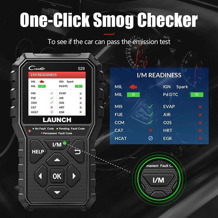 2024 Elite Launch CR529 OBD2 Scanner Automotive Diagnostic Tools OBDII Code Reader Car Diagnost Auto