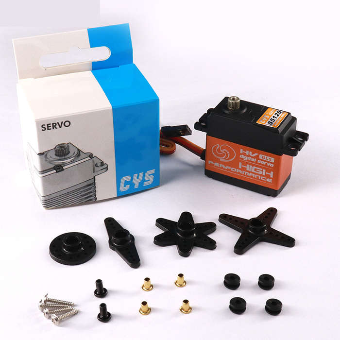 Orange - CYS-BLS5120 20kg Brushless Digital Servo for Helicopter Fixed Wing Car Model