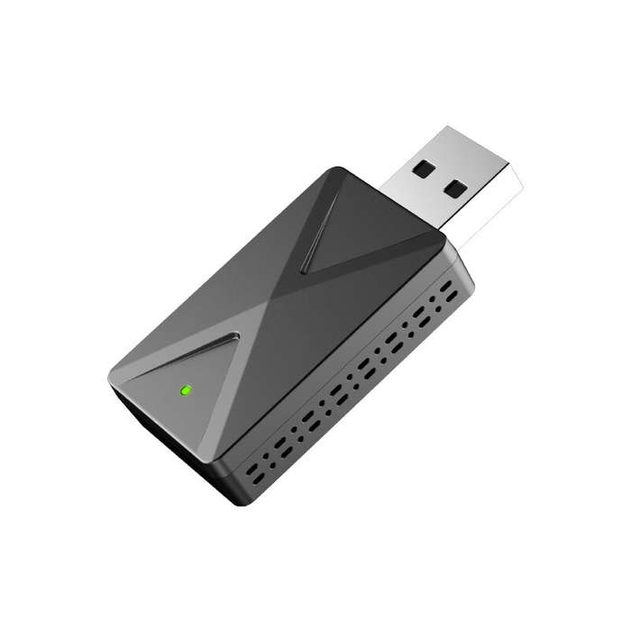 Black - BABAOLONG 2 in 1 CarPlay Android Auto Adapter Wireless Conversion USB Type-C Plug and Play D
