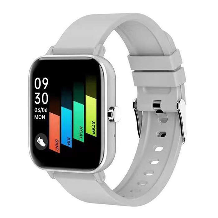 Black - LIGE P8 1.69inch HD Screen bluetooth Call Heart Rate Blood Pressure SpO2 Monitor Sleep Monit