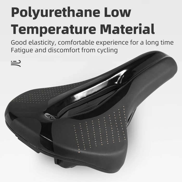 ROCKBROS Bicycle Saddle Breathable Soft Waterproof Shock Absorption Bike Cushion Seat for MTB Road B