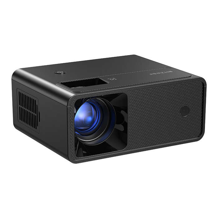 US Plug - BlitzWolf BW-V1 Projector 180 ANSI Lumens 1080p Supported 180 Inch Large Display Outdoor M