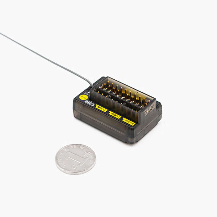 1pc - FlySky FGr12B 2.4GHz 12CH AFHDS 3 Micro RC Receiver PWM/PPM/i.bus in/B.bus Output Compatible P