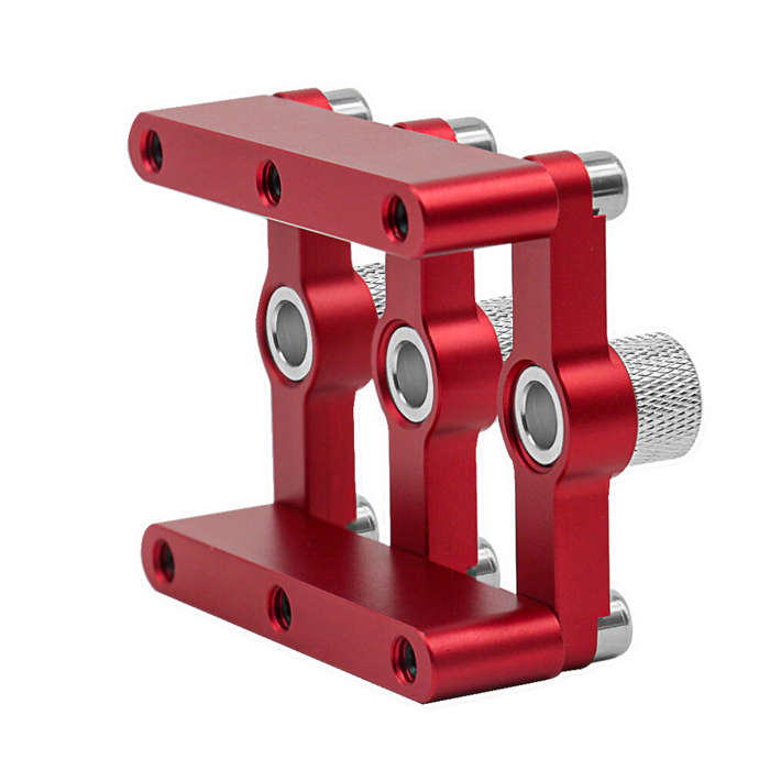 Self Centering Dowelling Jig Woodworking Joinery Hole Drill Guide Wood Dowel Hole Positioner Locator