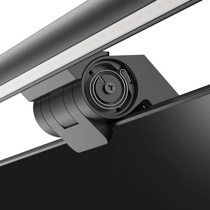 Black - Baseus i-wok Series USB LED Bar Desk Lamp PC Computer Laptop Screen Hanging Display Light Ta