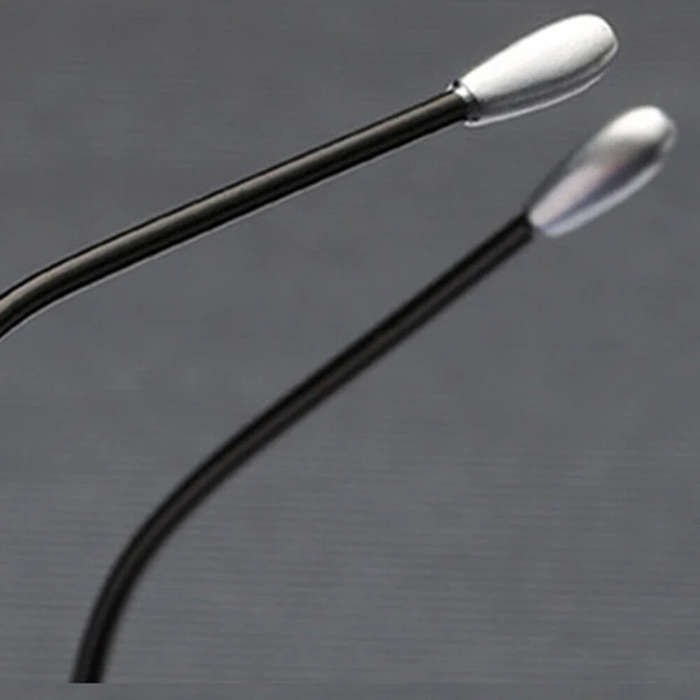 +150 - Vintage Round Rimless Reading Glasses UV protection Anti-blue light Presbyopia Eyeglasses wit