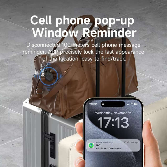 White - Hagibis bluetooth Tracker Keys Finder for iOS Find My Item Locator GPS Tracker for iOS Phone