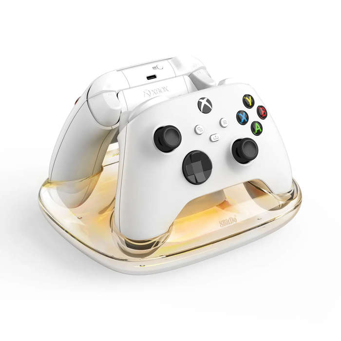 Black - 8Bitdo for Xbox Dual Charging Dock Wireless Controller Charger Station with Magnetic Secure