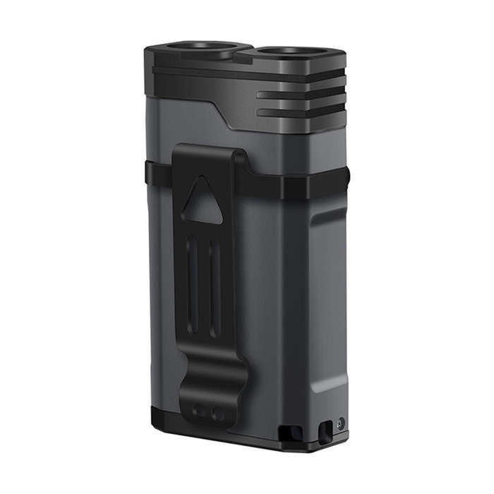 Black - SEEKNITE EV10 1100LM EDC Keychain Flashlight Polypan-RGB Flash Color Clip-on Light Type-C Re