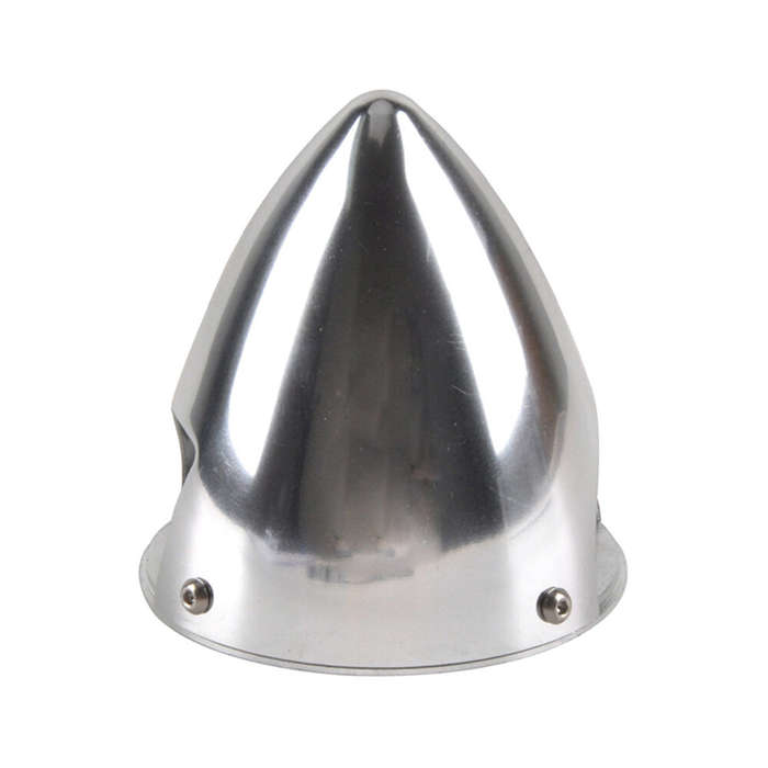 Grey - 2.5 inch 64MM Aluminum Alloy Propeller Spinner for RC Airplane