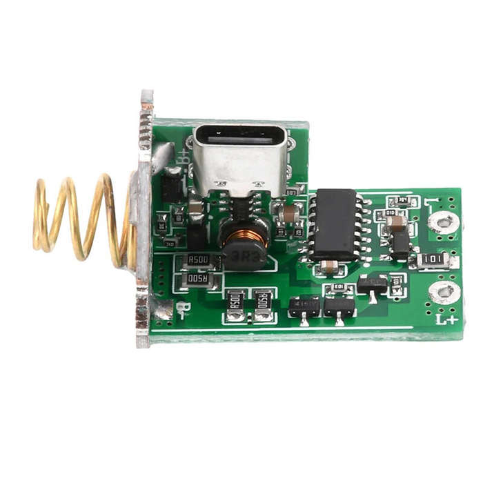 Micro USB Interface - 6-8.4V Dual Lithium Flashlight 10W LED Drive Board 3 Modes PCB Circuit Board D