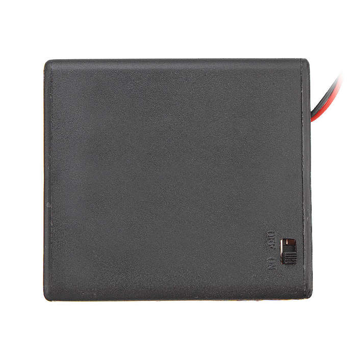 10pcs 4 Slots AA Battery Box Battery Holder Board with Switch for 4xAA Batteries DIY kit Case