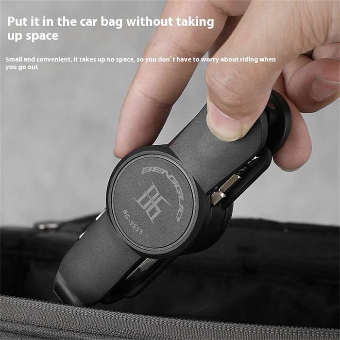 Black - BENGGUO 13-in-1 Portable Bicycle Repair Tool Kit Alloy Steel Mini Multifunctional Household