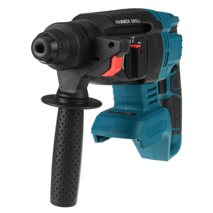 1100W Electric Hammer Cordless Handheld Brushless Impact Hammer Drill For 18V Mak Battery